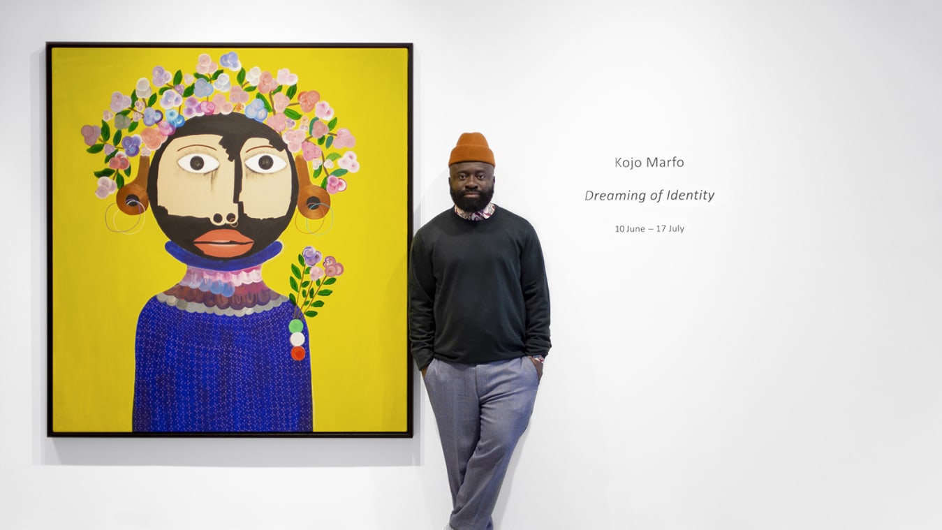 'Misfit' Ghanaian artist Kojo Marfo finds a home among London's elite